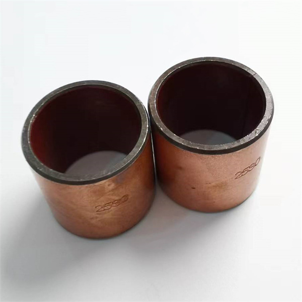 25x30x30 bushing with self lubricating oilless bronze layer PTFE coated sleeve