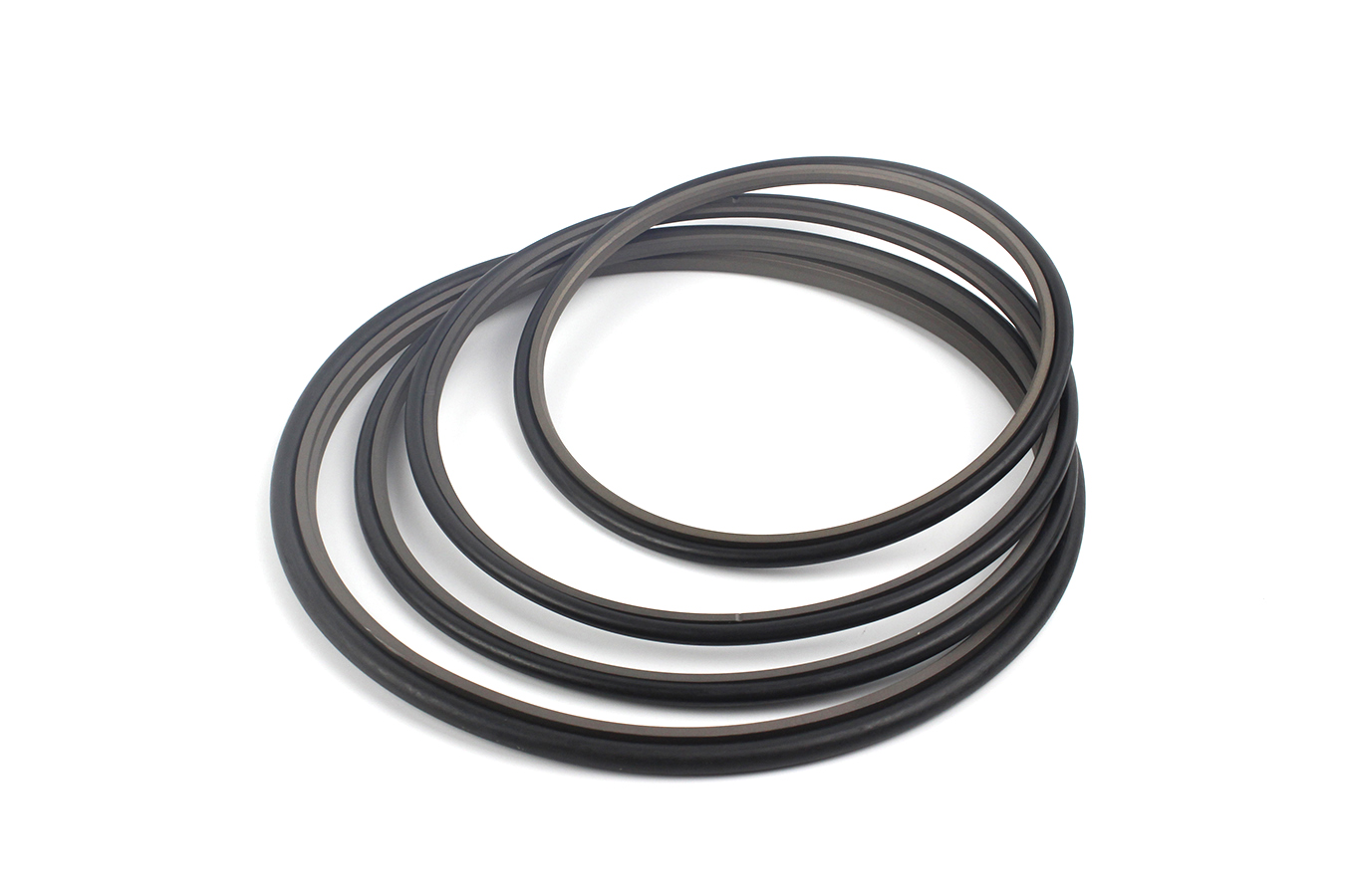 Rubber / FKM TCN Hydraulic Oil Seal Brown Color For Excavator