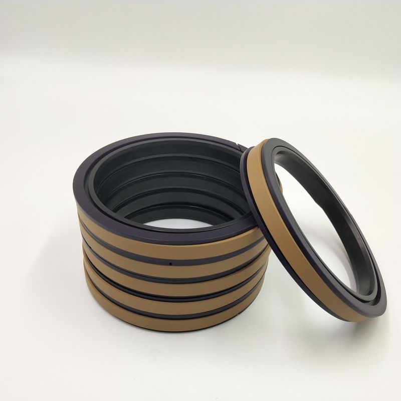 RWH/NOK SPGW Hydraulic Piston Seal PTFE Bronze For Excavator