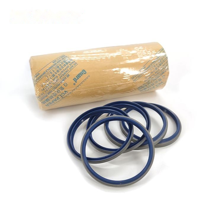 Genuine Pressure Hydraulic Cylinder Dust Proof Seal DKBI For Excavator Metal Wiper Seal