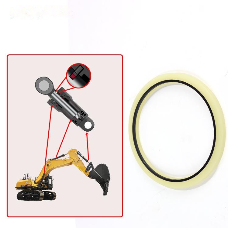 High Pressure PU Buffer Seal Ring HBY Seal Buffer Ring For Excavator